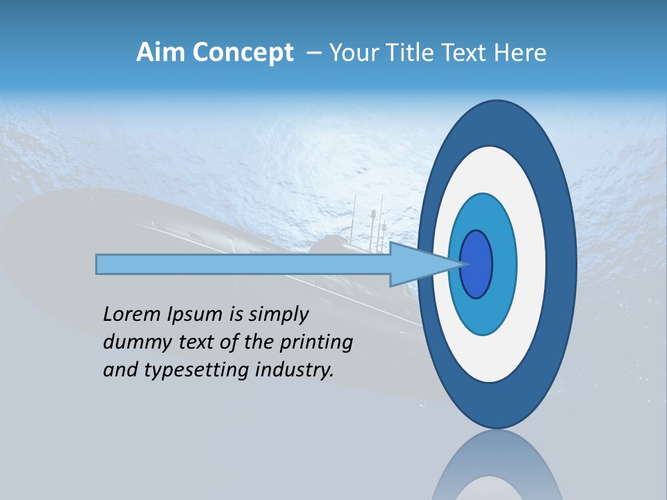 Wallpaper Ship Illustration PowerPoint Template