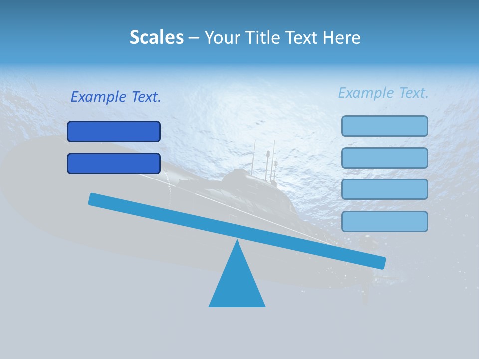 Wallpaper Ship Illustration PowerPoint Template