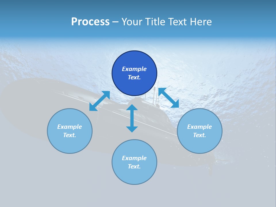 Wallpaper Ship Illustration PowerPoint Template