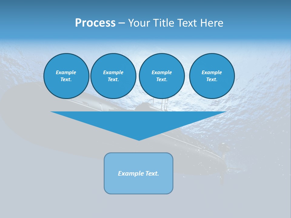 Wallpaper Ship Illustration PowerPoint Template