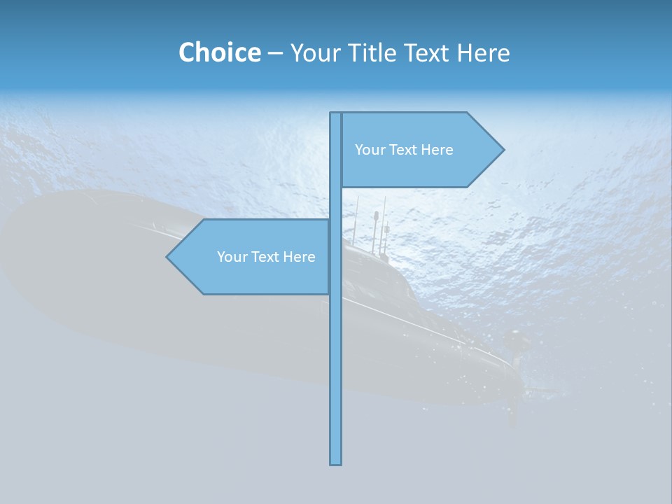 Wallpaper Ship Illustration PowerPoint Template