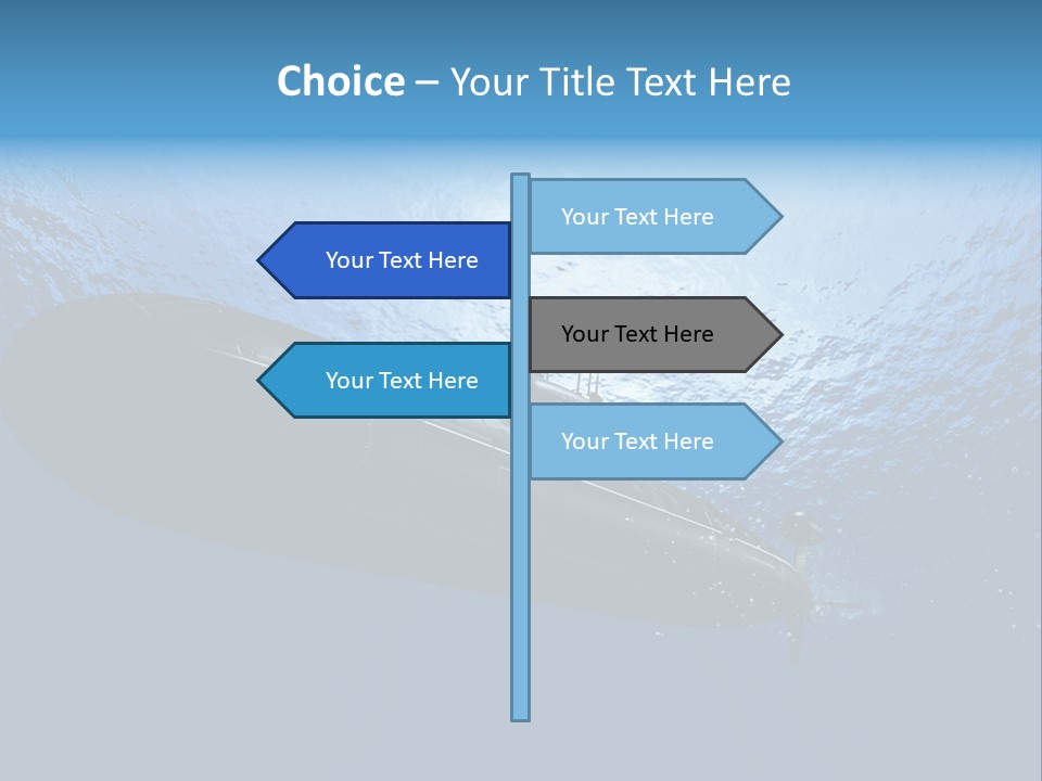 Wallpaper Ship Illustration PowerPoint Template