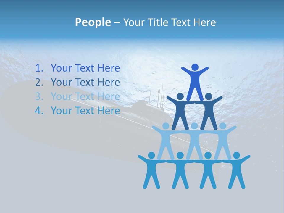 Wallpaper Ship Illustration PowerPoint Template