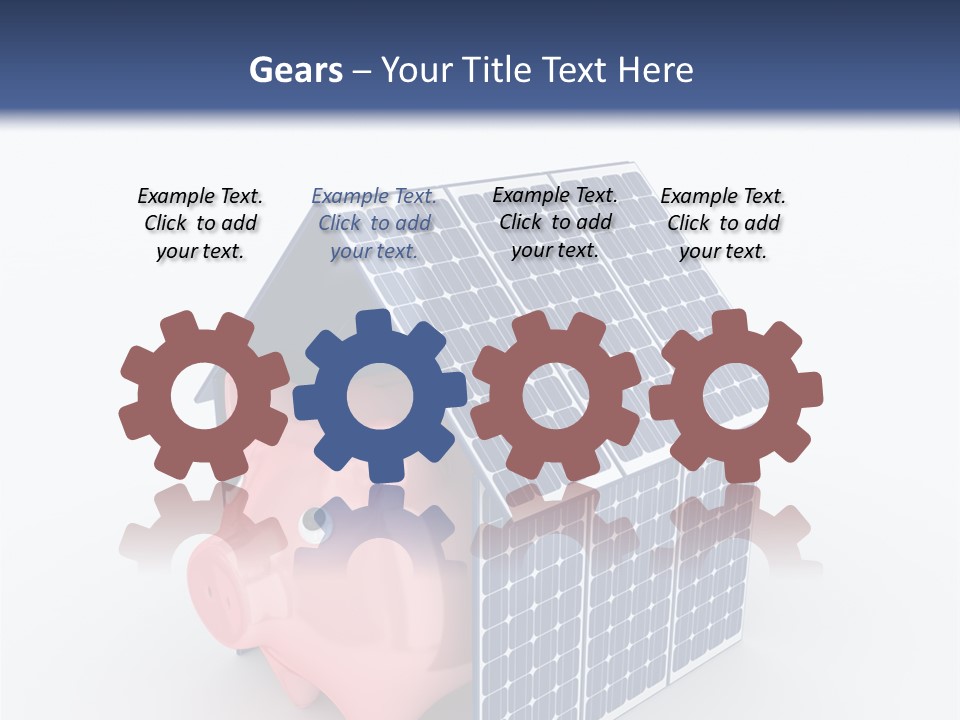 House Balance Economy PowerPoint Template