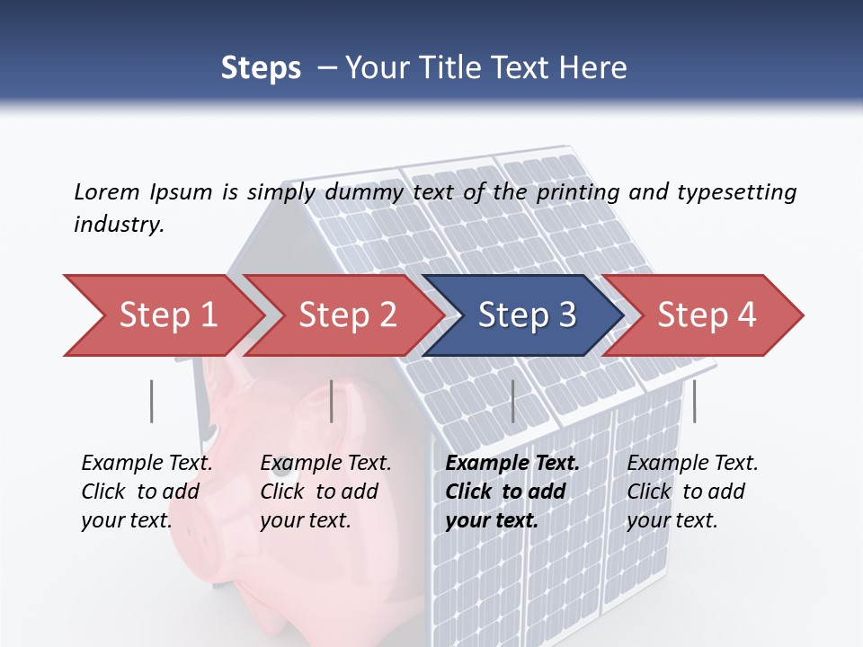 House Balance Economy PowerPoint Template