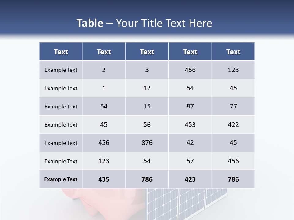 House Balance Economy PowerPoint Template