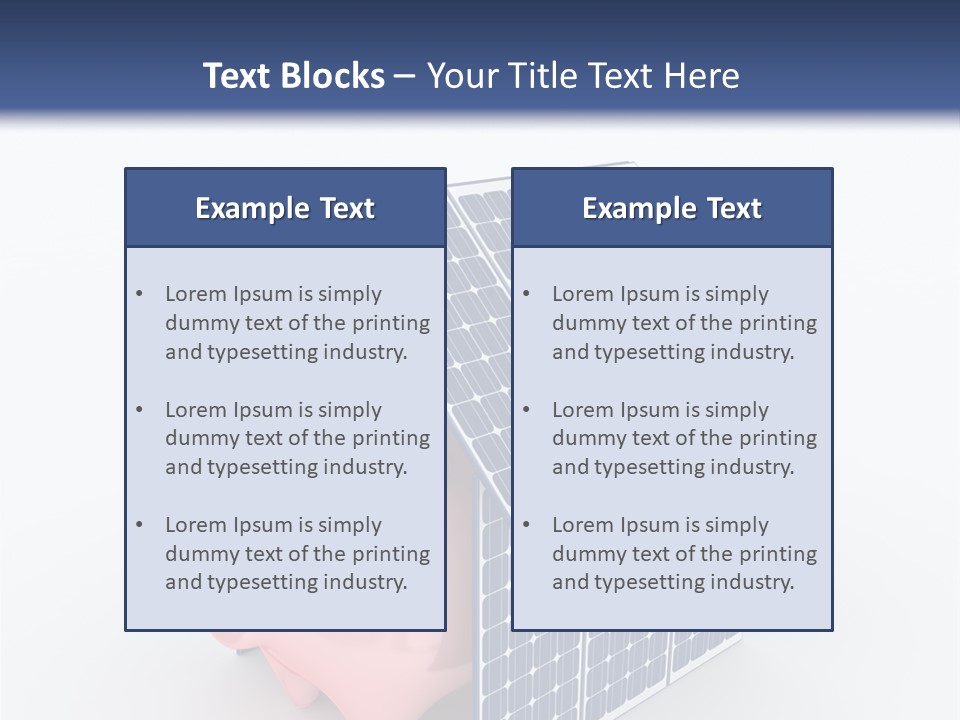 House Balance Economy PowerPoint Template