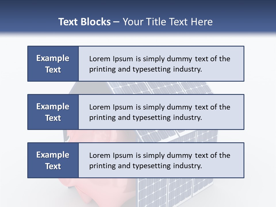 House Balance Economy PowerPoint Template