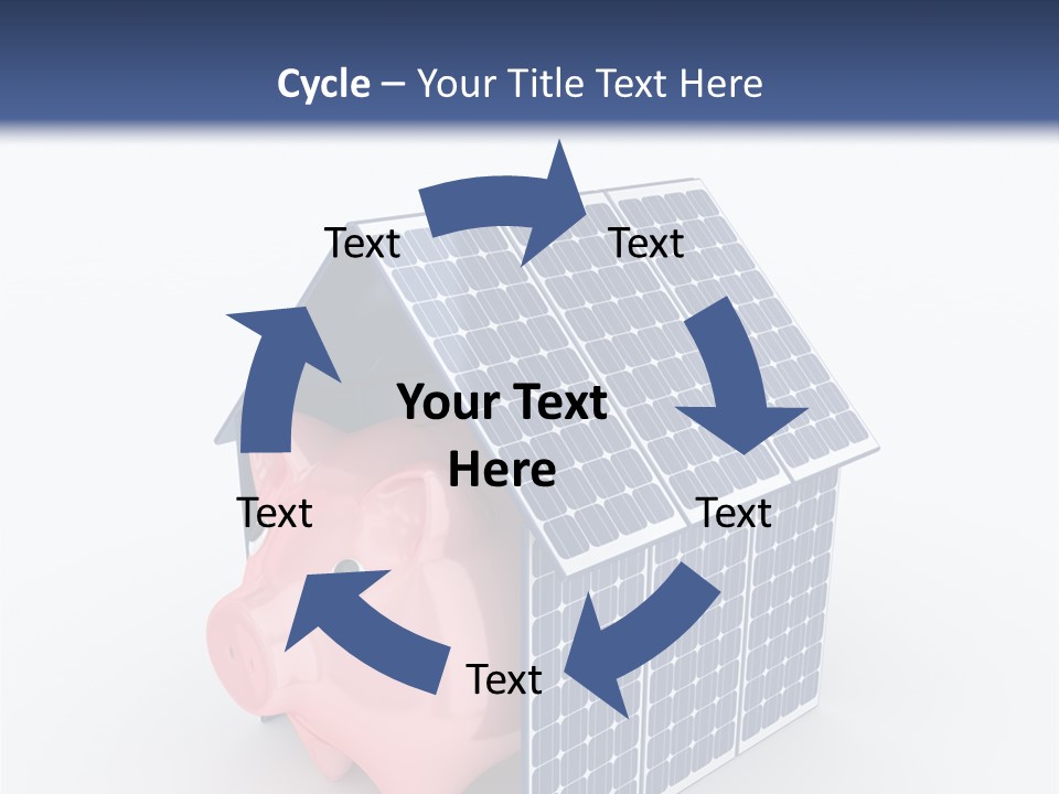 House Balance Economy PowerPoint Template