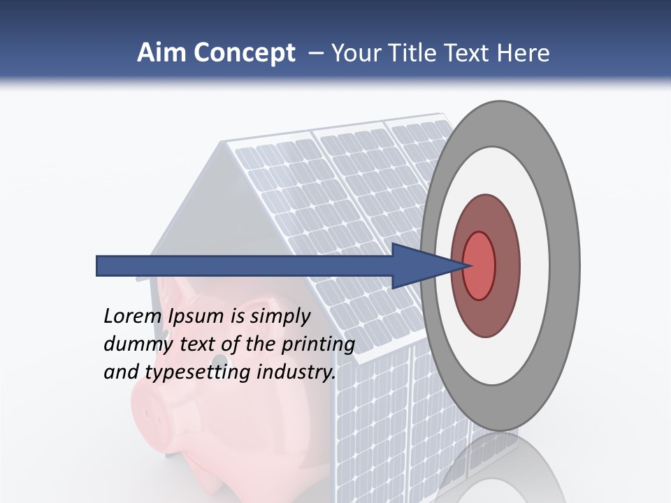 House Balance Economy PowerPoint Template