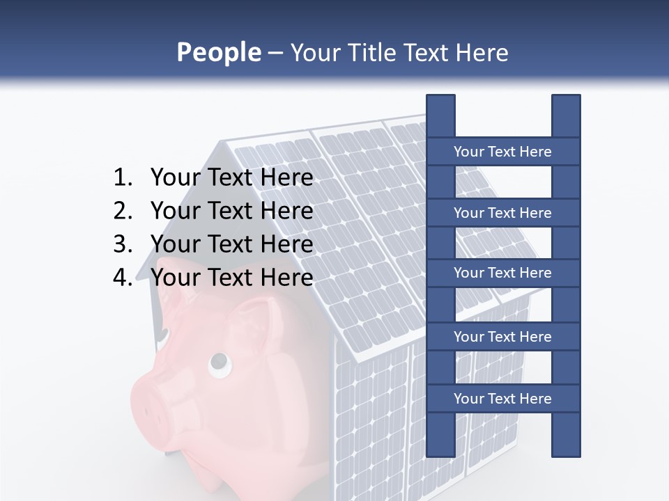 House Balance Economy PowerPoint Template