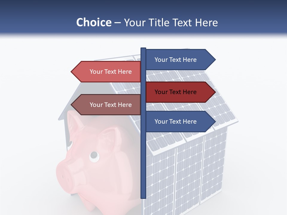 House Balance Economy PowerPoint Template
