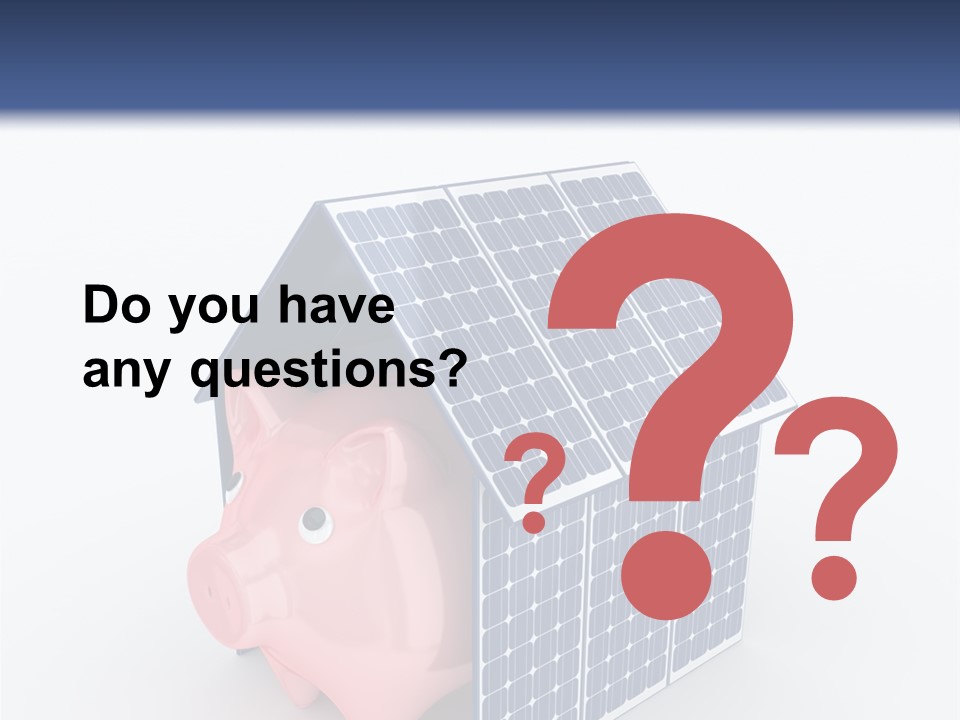 House Balance Economy PowerPoint Template