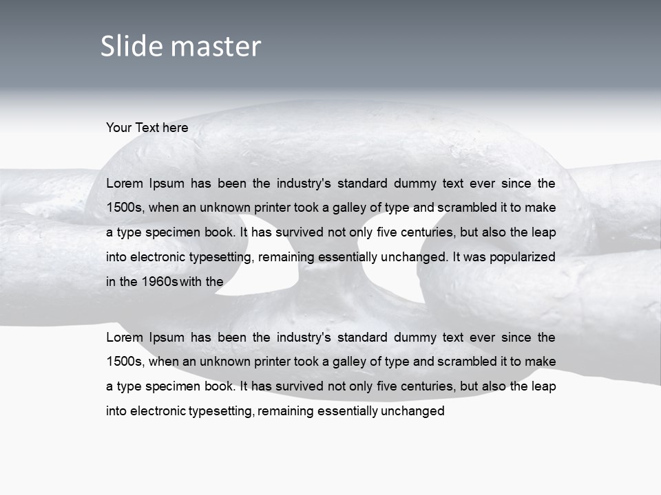 Ocean Studio Side PowerPoint Template