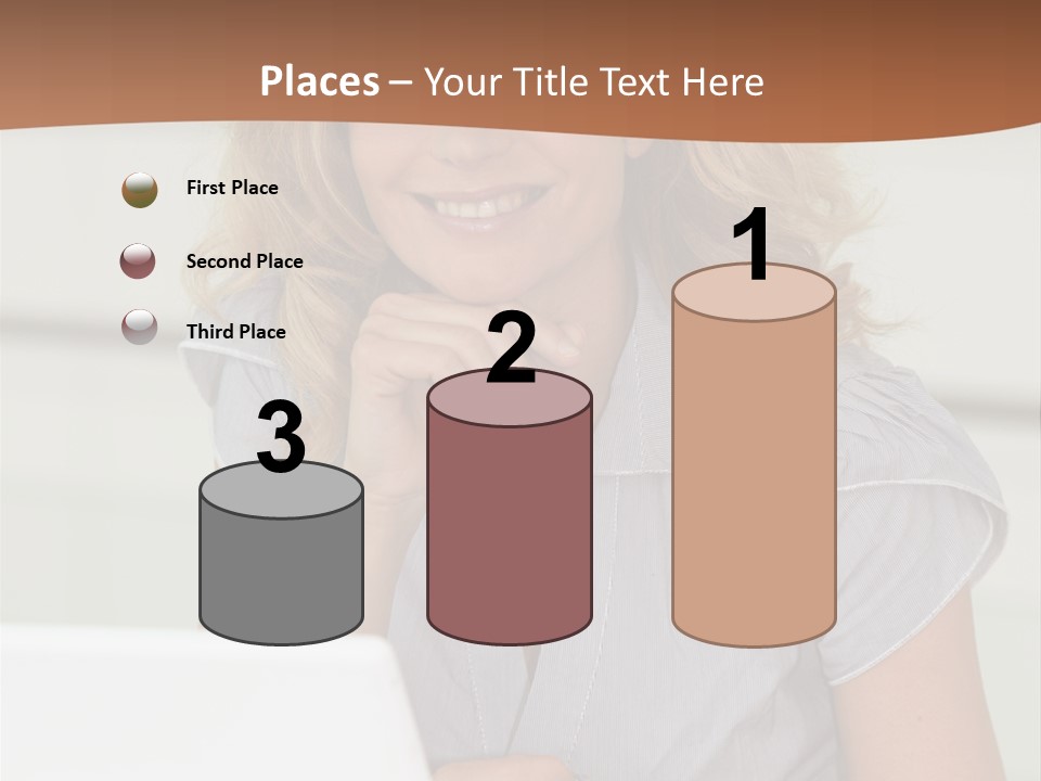 Hand Type Face PowerPoint Template