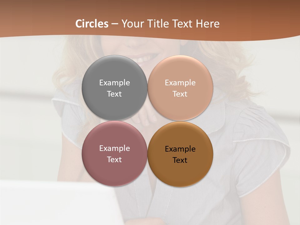 Hand Type Face PowerPoint Template