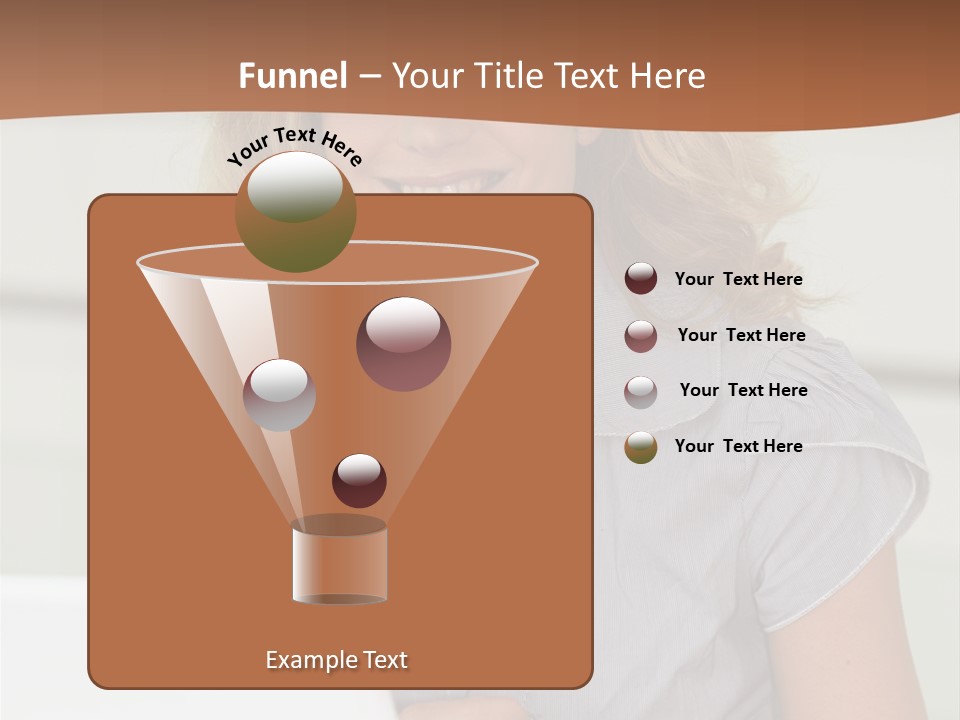 Hand Type Face PowerPoint Template