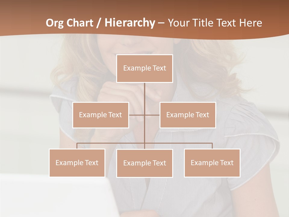 Hand Type Face PowerPoint Template