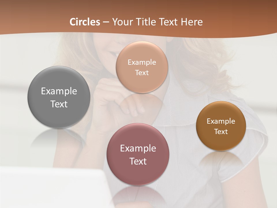 Hand Type Face PowerPoint Template