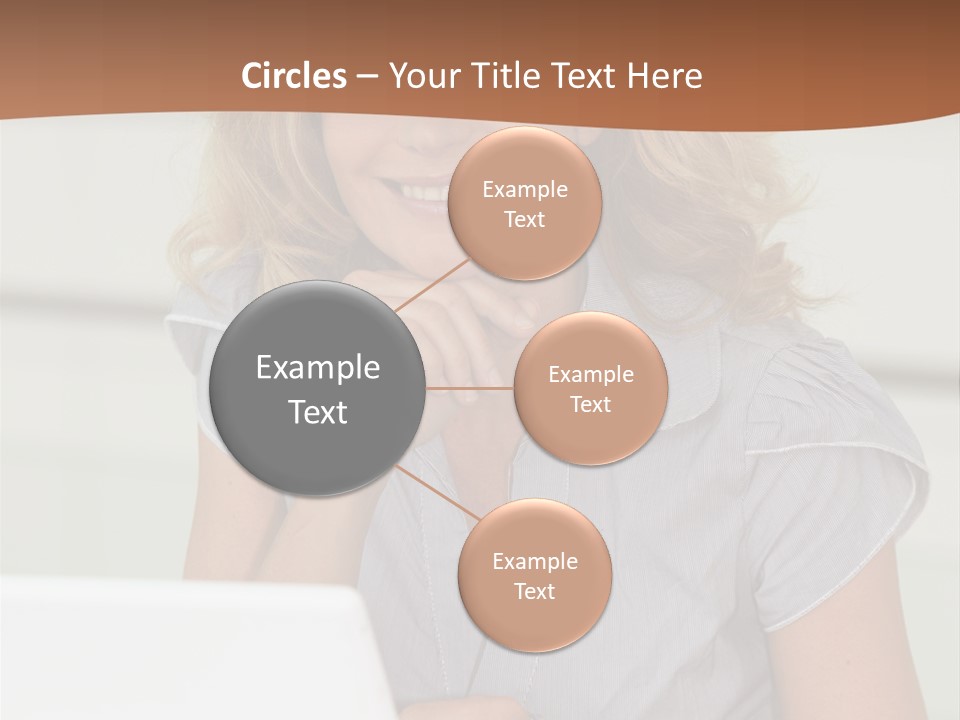 Hand Type Face PowerPoint Template