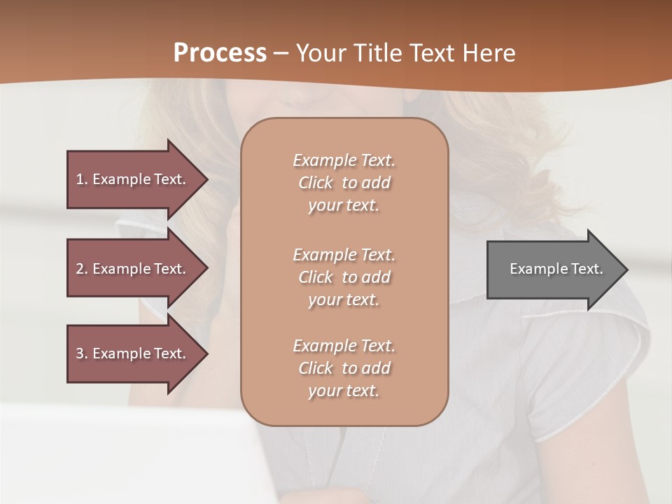 Hand Type Face PowerPoint Template