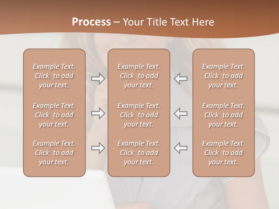 Hand Type Face PowerPoint Template