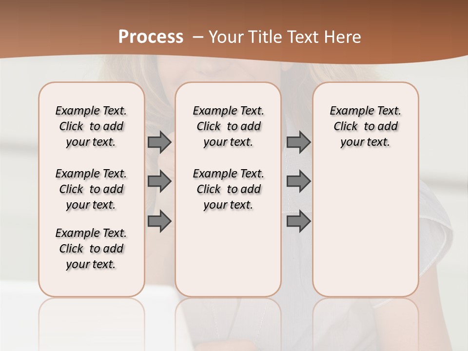 Hand Type Face PowerPoint Template