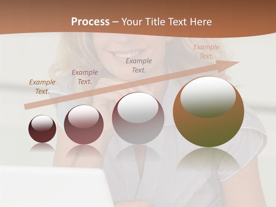 Hand Type Face PowerPoint Template