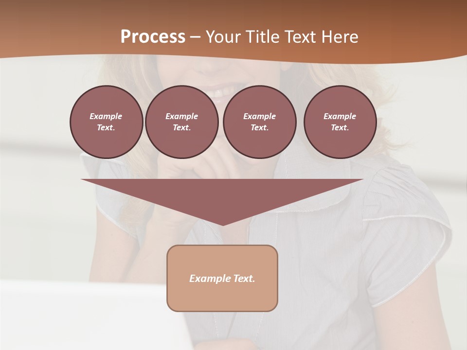 Hand Type Face PowerPoint Template