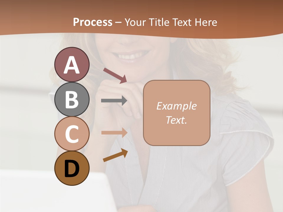 Hand Type Face PowerPoint Template