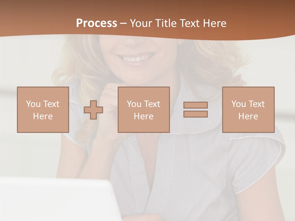 Hand Type Face PowerPoint Template