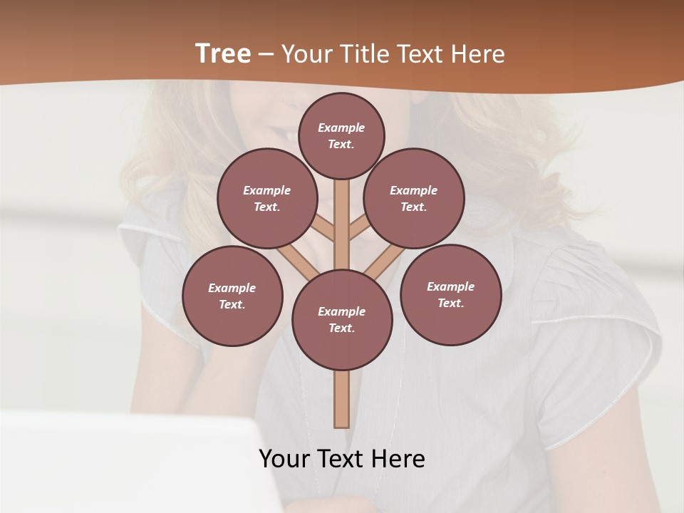 Hand Type Face PowerPoint Template