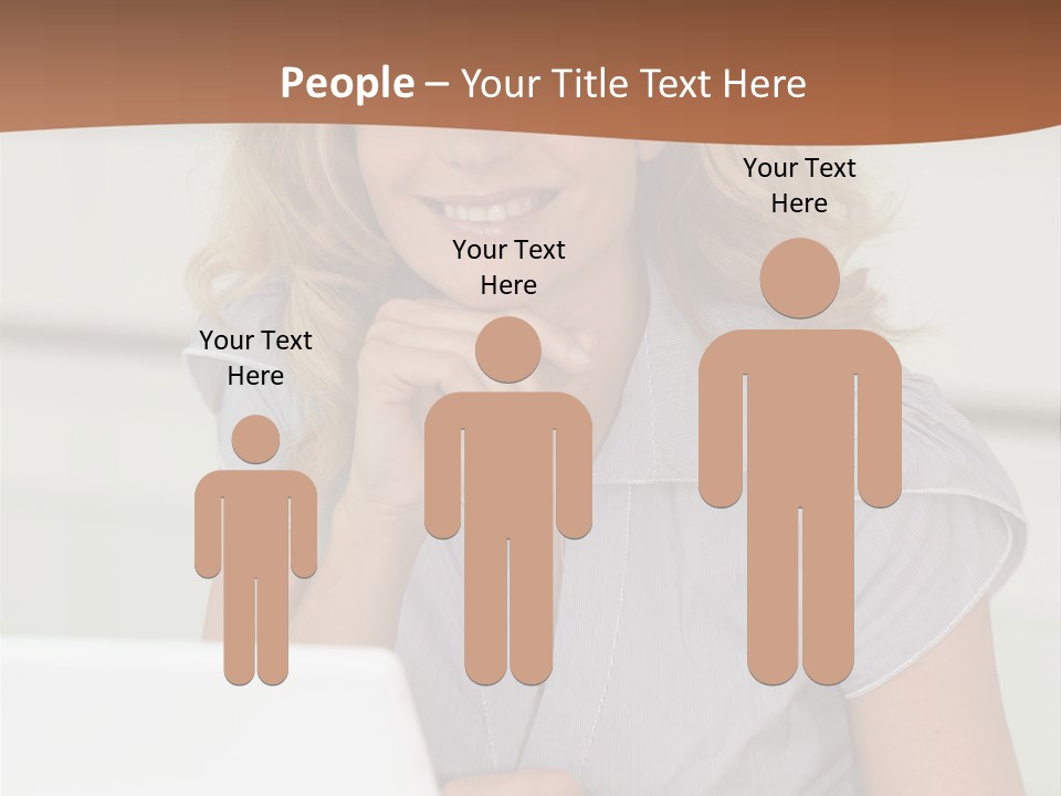 Hand Type Face PowerPoint Template