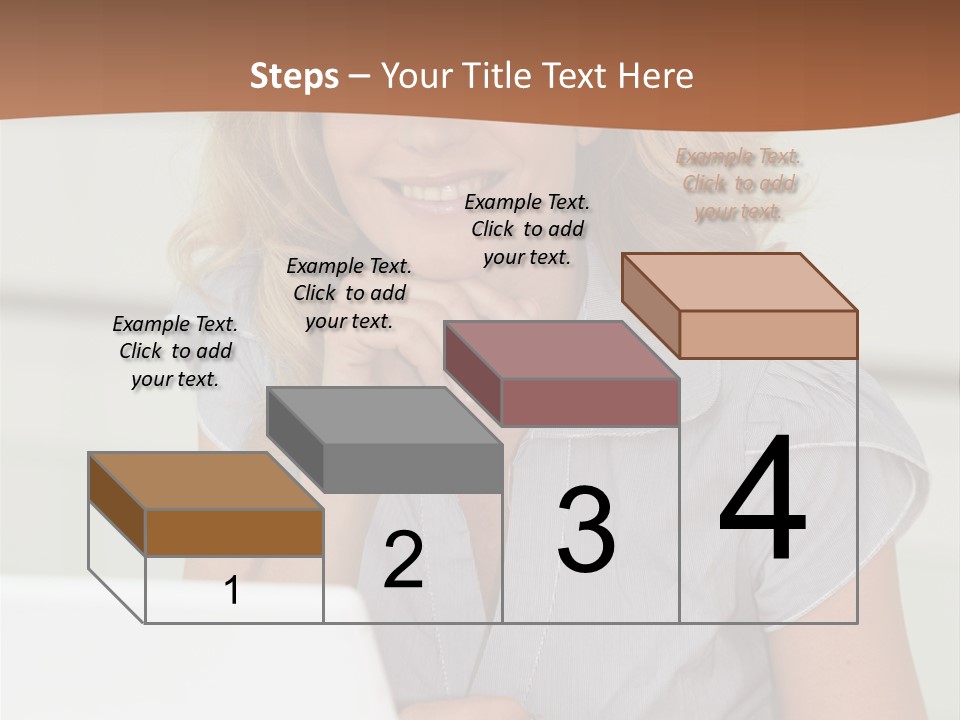 Hand Type Face PowerPoint Template