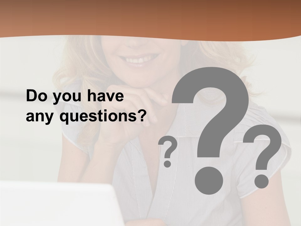 Hand Type Face PowerPoint Template