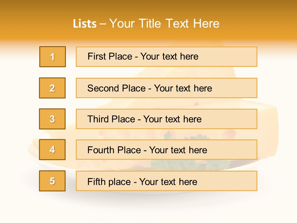 Milk Fresh Swiss PowerPoint Template