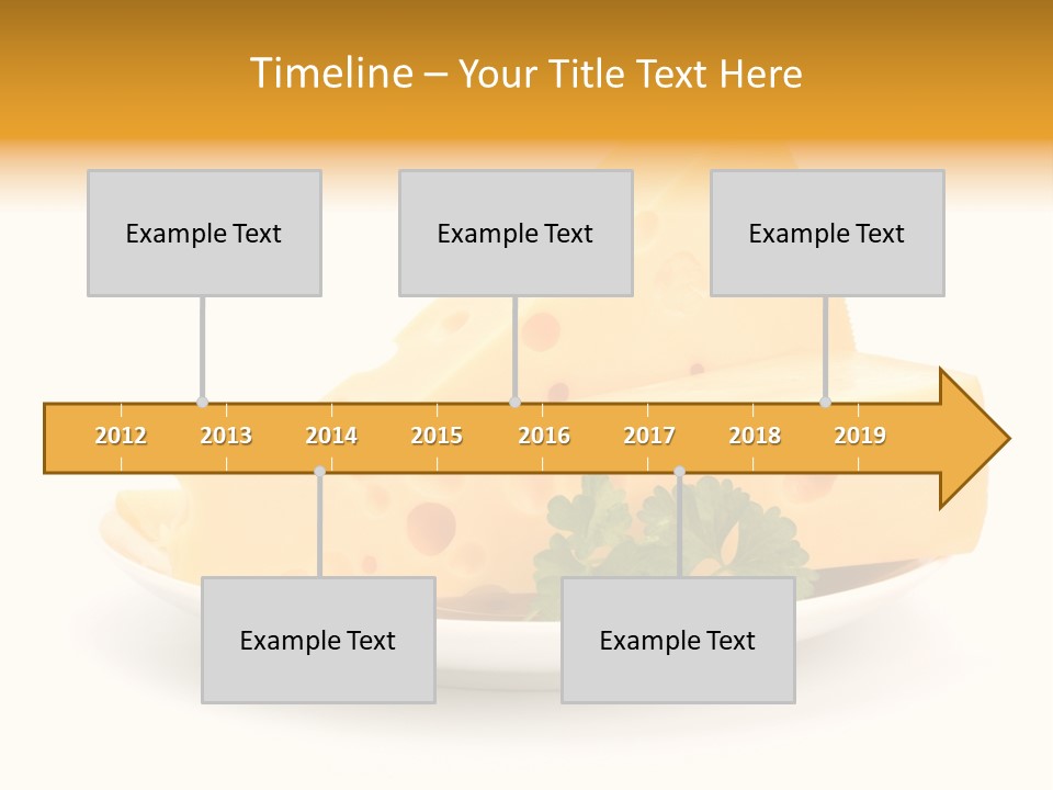 Milk Fresh Swiss PowerPoint Template