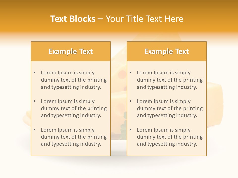 Milk Fresh Swiss PowerPoint Template