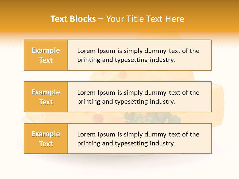 Milk Fresh Swiss PowerPoint Template