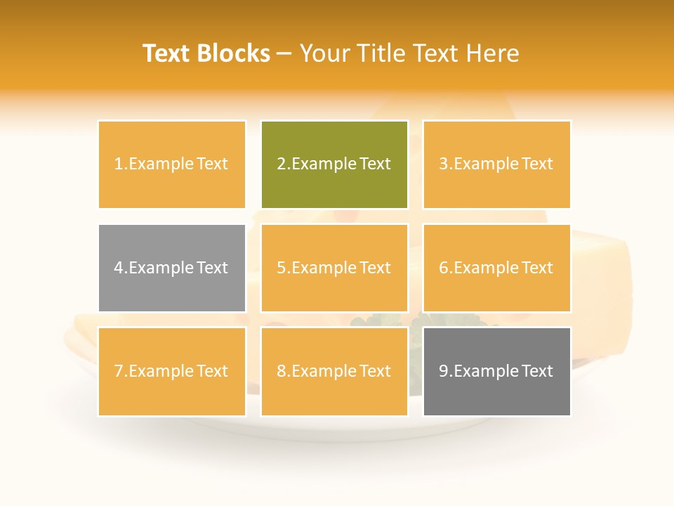 Milk Fresh Swiss PowerPoint Template