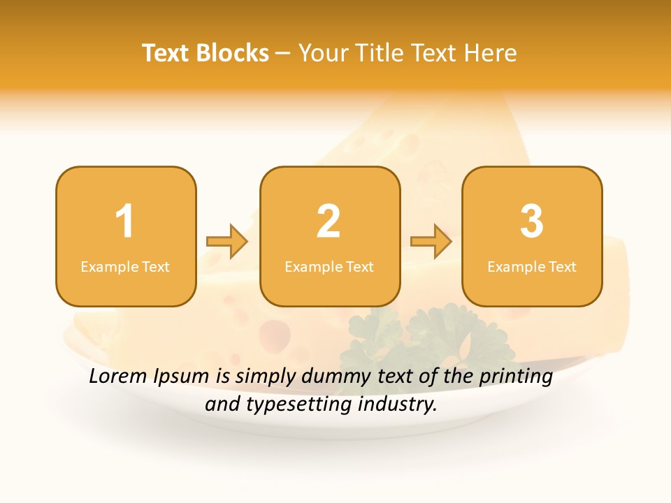 Milk Fresh Swiss PowerPoint Template