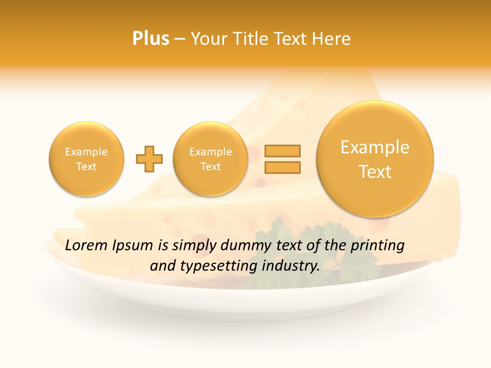 Milk Fresh Swiss PowerPoint Template
