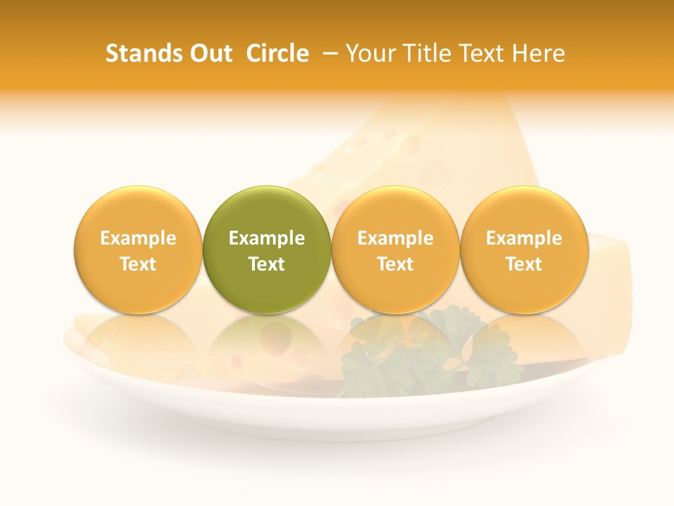 Milk Fresh Swiss PowerPoint Template