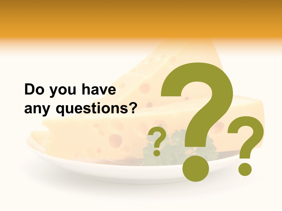 Milk Fresh Swiss PowerPoint Template