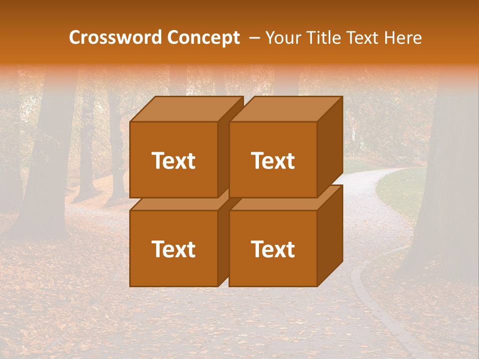 Choice Fork Mighty PowerPoint Template