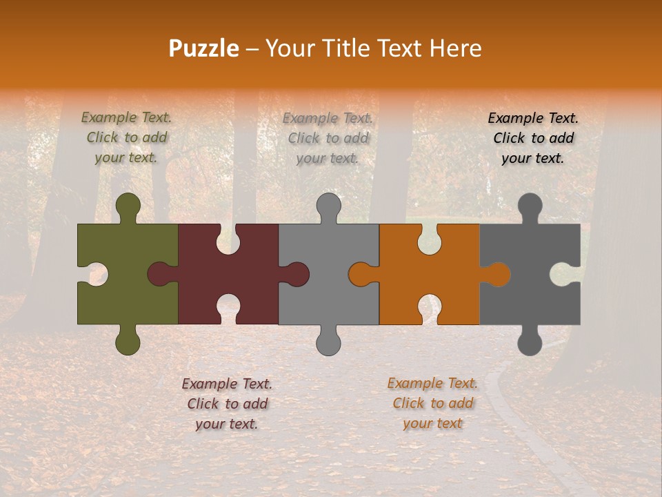 Choice Fork Mighty PowerPoint Template