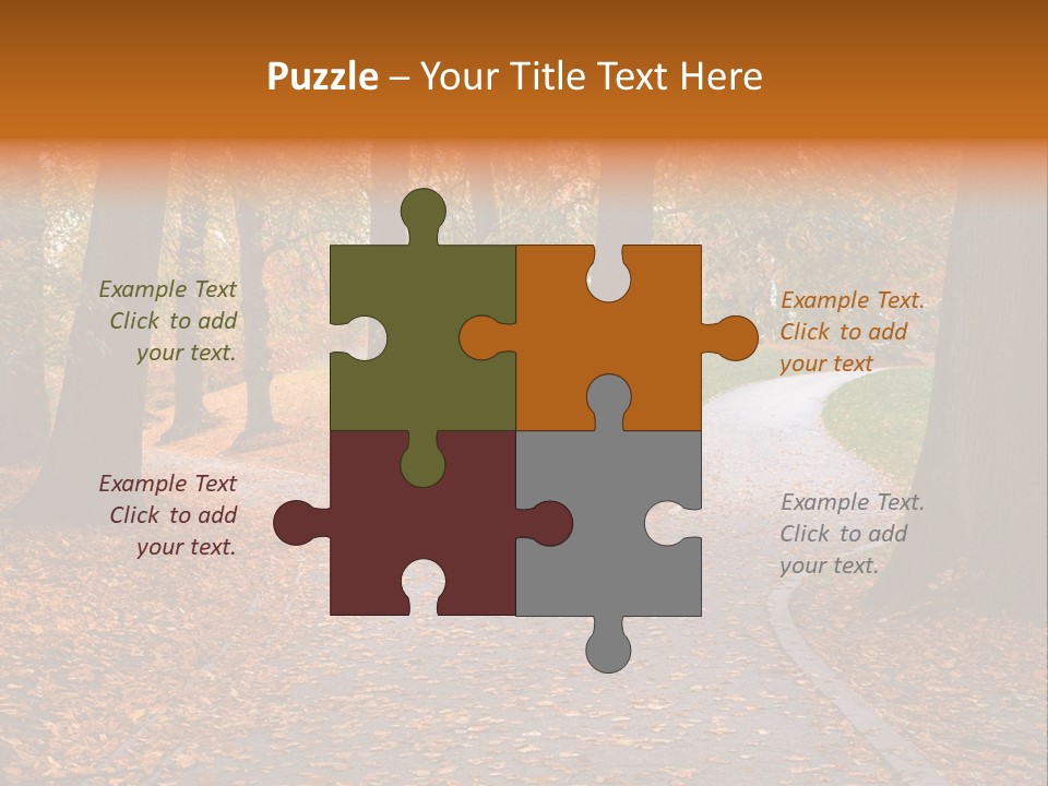 Choice Fork Mighty PowerPoint Template