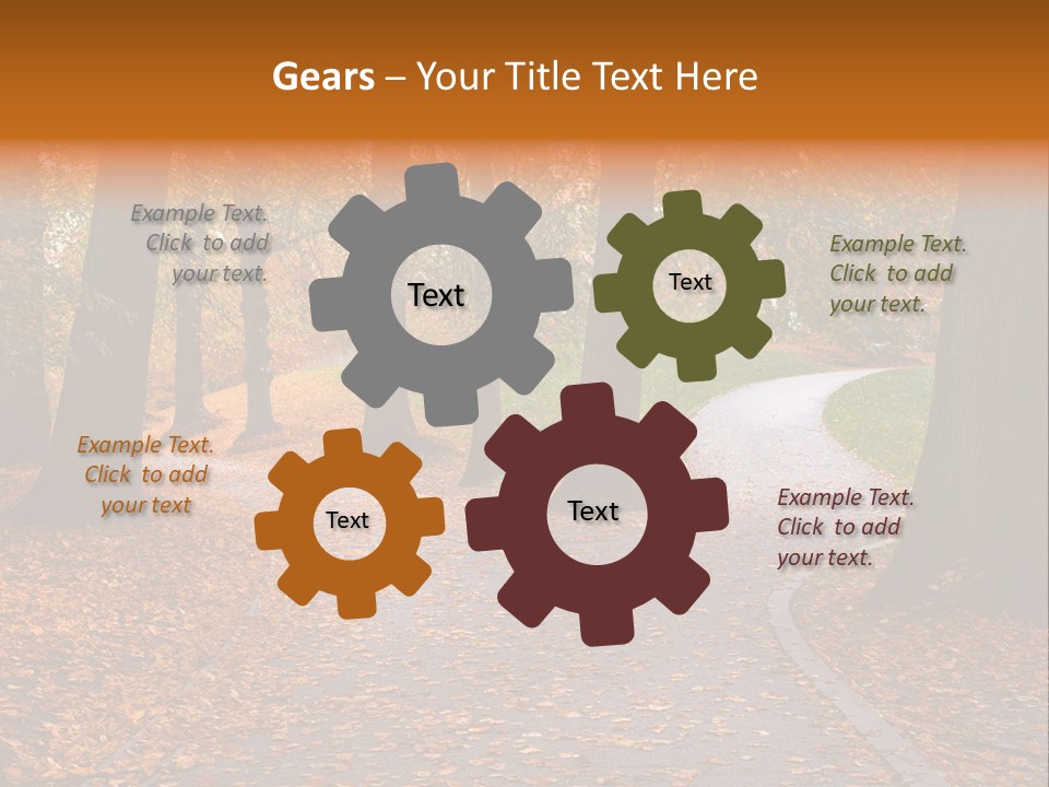 Choice Fork Mighty PowerPoint Template