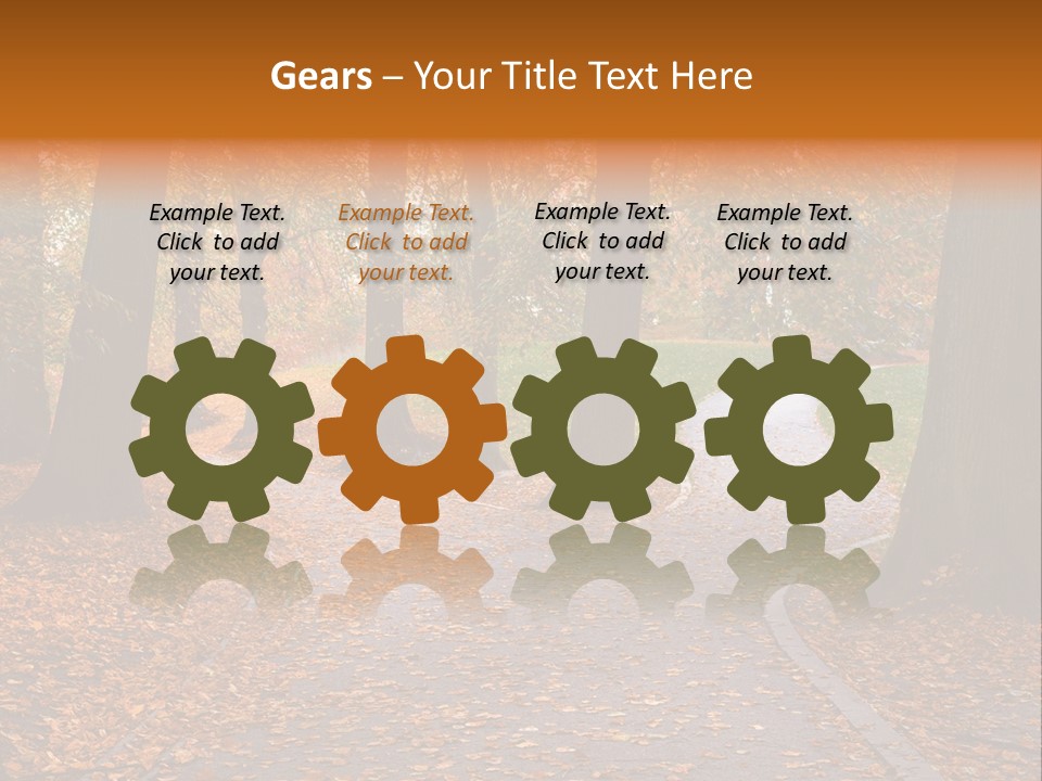 Choice Fork Mighty PowerPoint Template