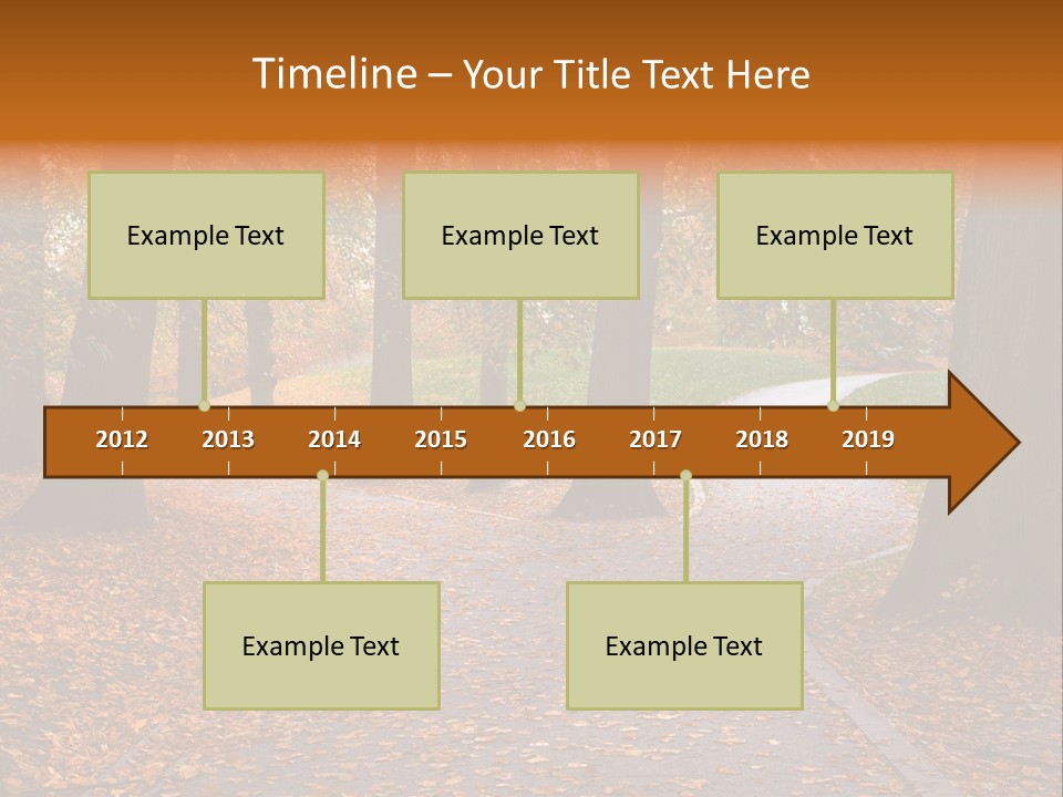 Choice Fork Mighty PowerPoint Template